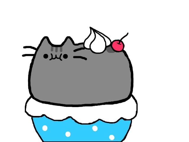 meow >"."<