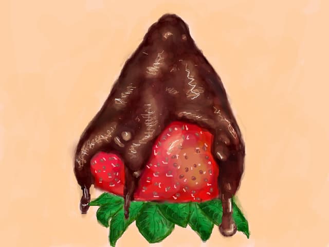 Chocolate strawberry