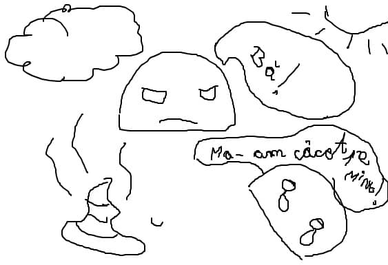 S-o cacat pe el