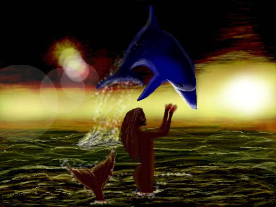Mermaid &amp;Delphin