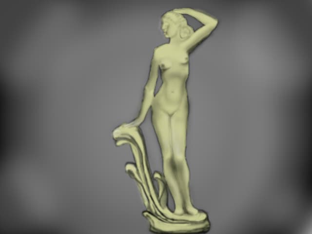 Statuiesta ceramica