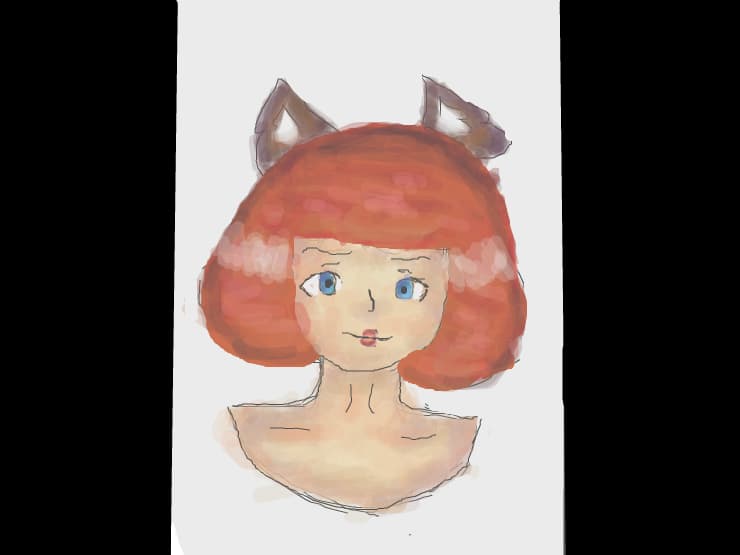 a wolf girl..