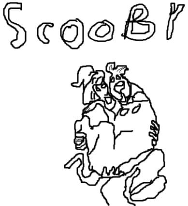 scooby schita