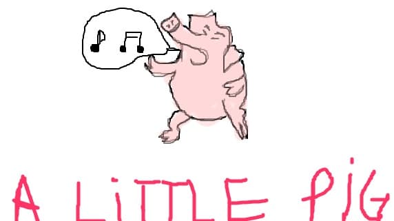 a little pig