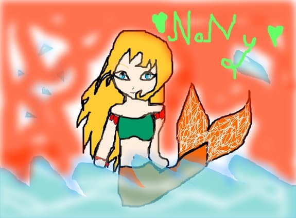 a little mermaid