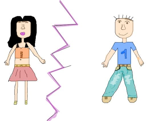 a boy and a girl
