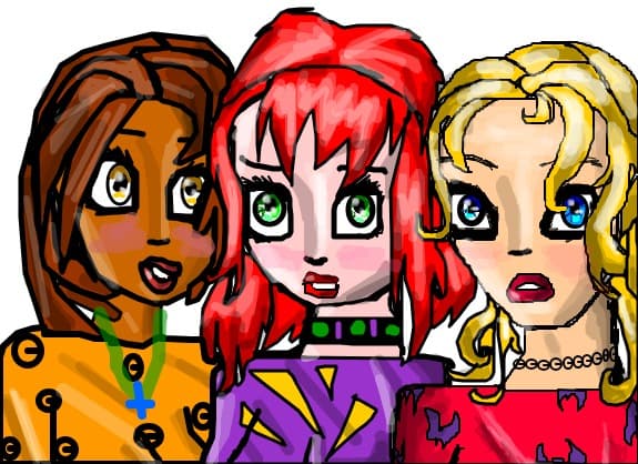 3 girls
