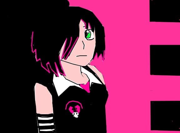 Emo Anime girl...