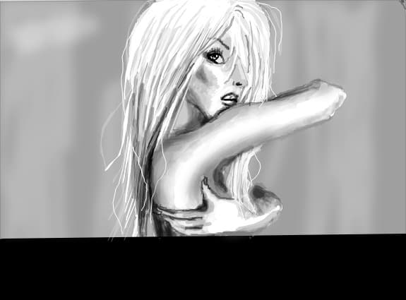 silver girl...