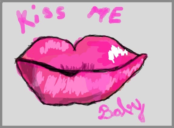 Kiss me baby