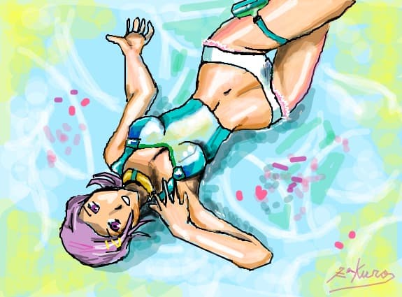 anime sexy girl..