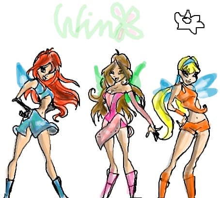 Desen 19864 modificat:winx