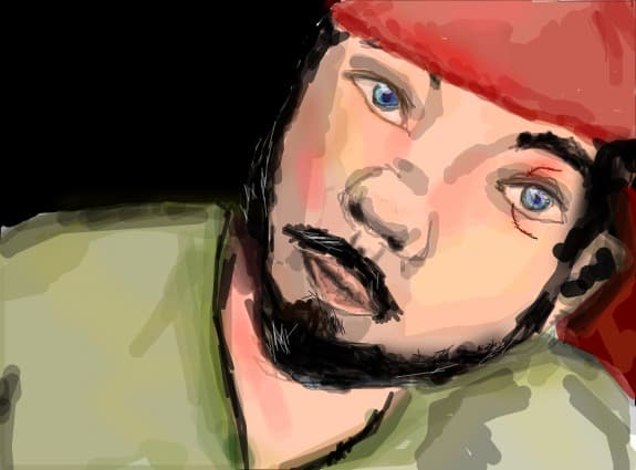 Black beard