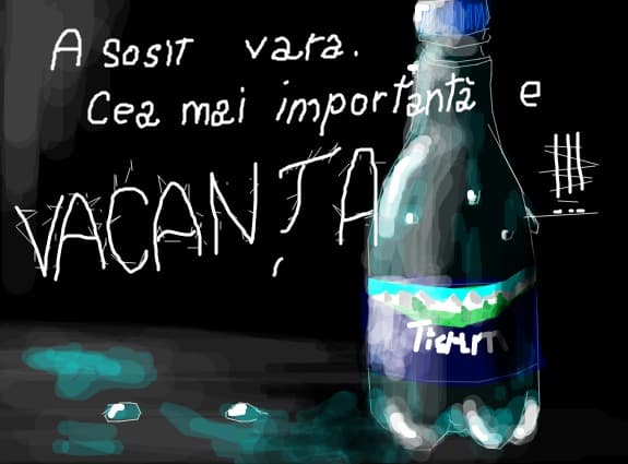 Abia astept vacanta!
