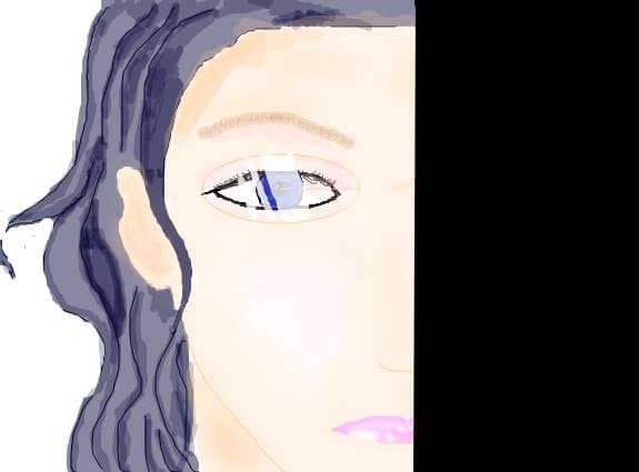 half face