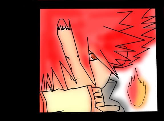 Sasuke fire-Red