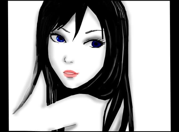 blue eyes