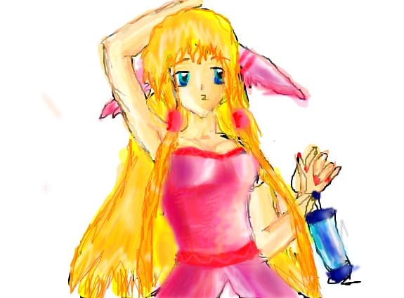 pink girl