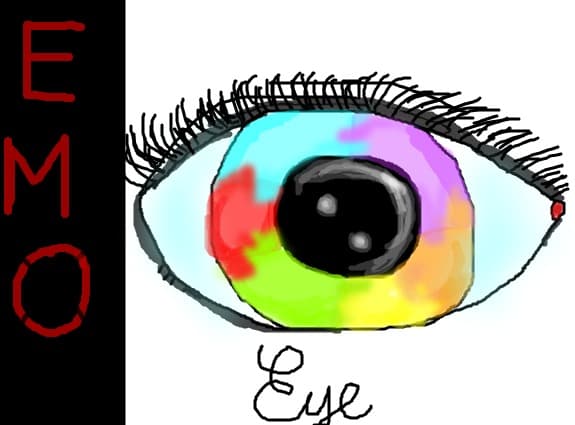 emo eye