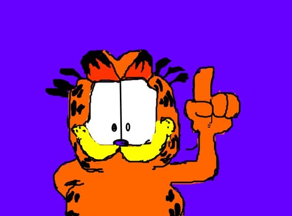 garfield vrea sa va zica ca: unii o numesc impartirea diplomelor...