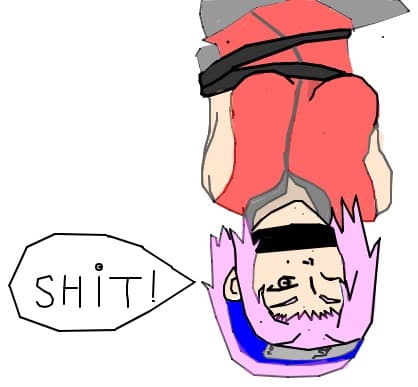 Sakura:Shit!