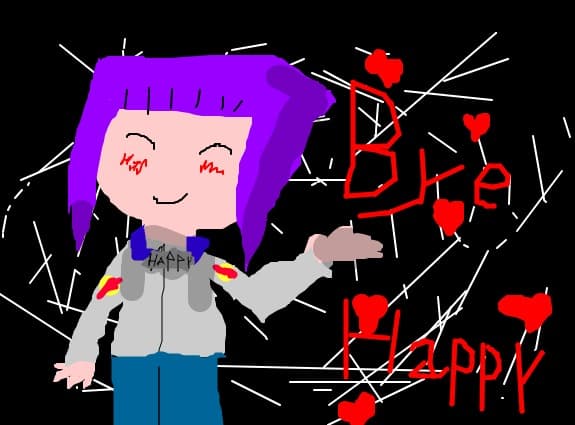 hinata:bye happy
