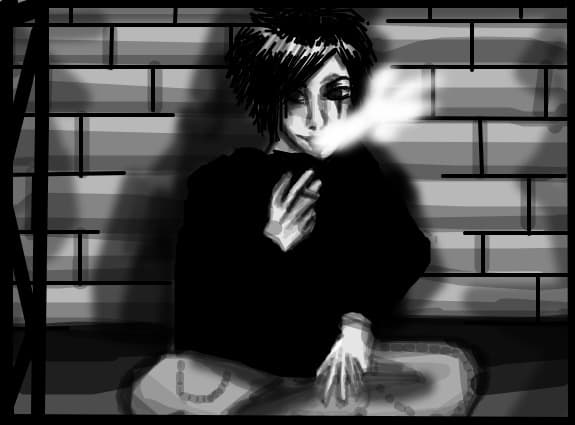 is me smoking mu life:-))
