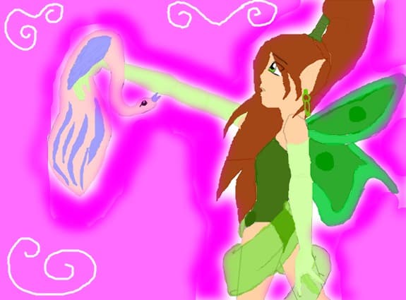 winx and w.i.t.c.h. girl