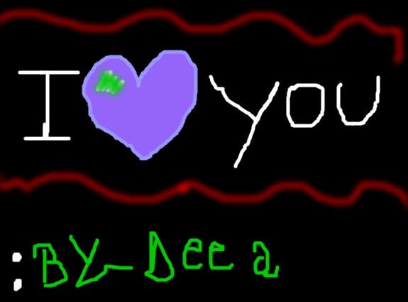 i love you by deea