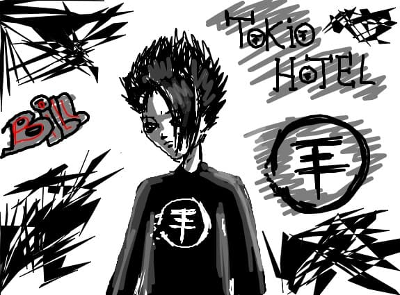 Desen 28697 modificat:TOKIO HOTEL