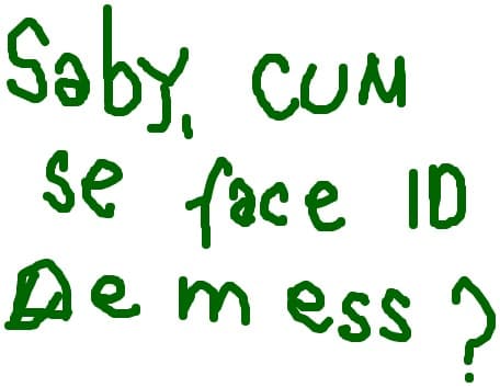 saby , cum se face id de mess?