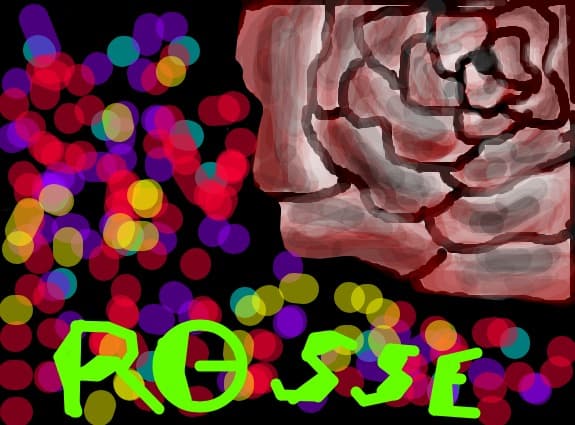 rosee trandafir