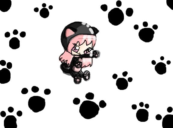 little anime cat