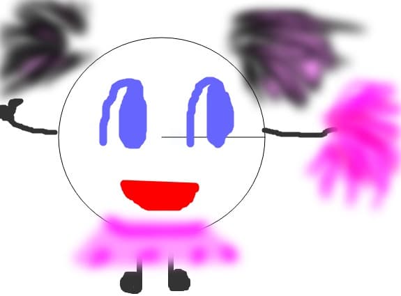 Smiley majoreta