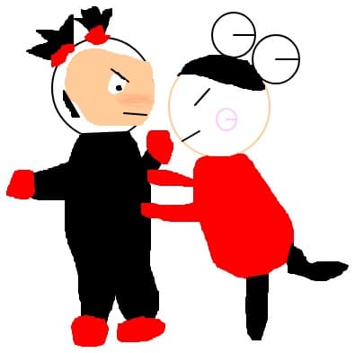 pucca l-a prins pe garu
