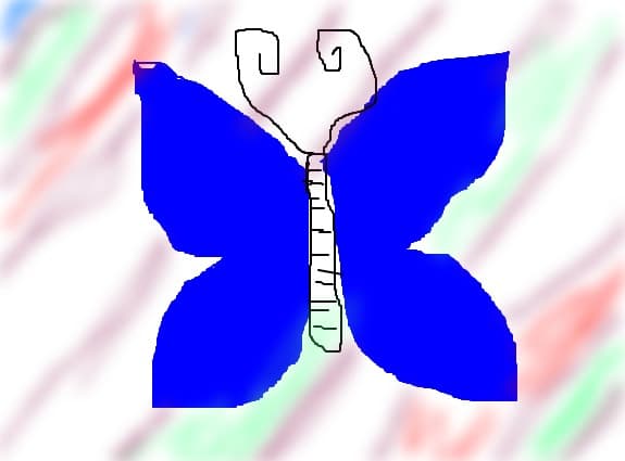 un fluture