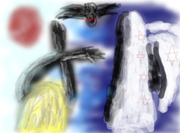 world invaded by demons