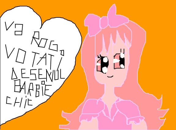 va rog votati desenul barbie chic