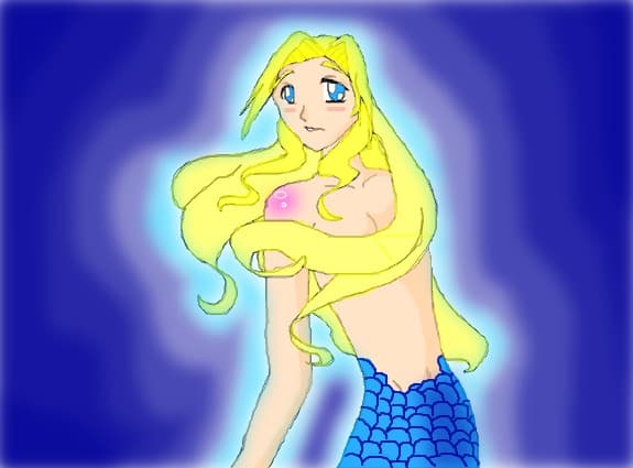 anime mermaid