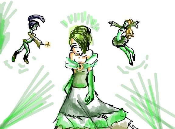 green