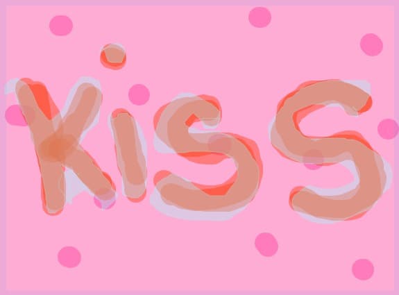 Kiss for toti desenatorii