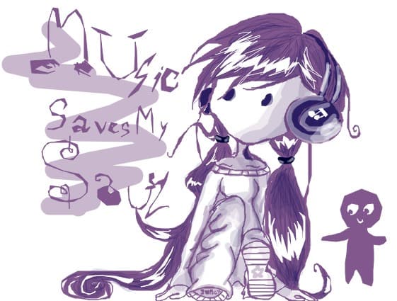 music saves my soul!