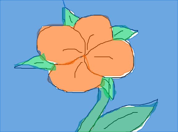 o floare