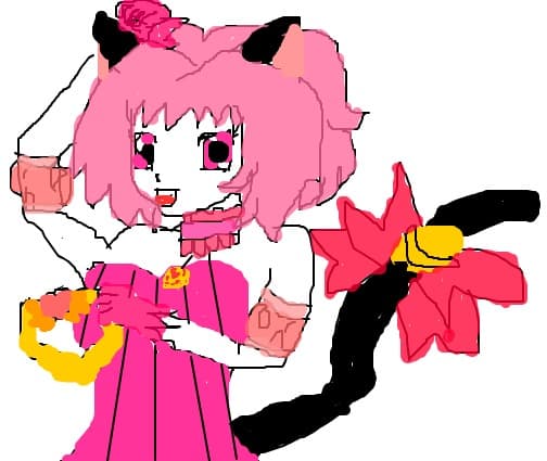 zoey: Mew mew style, mew mew grace, mew mew power in youre face !
