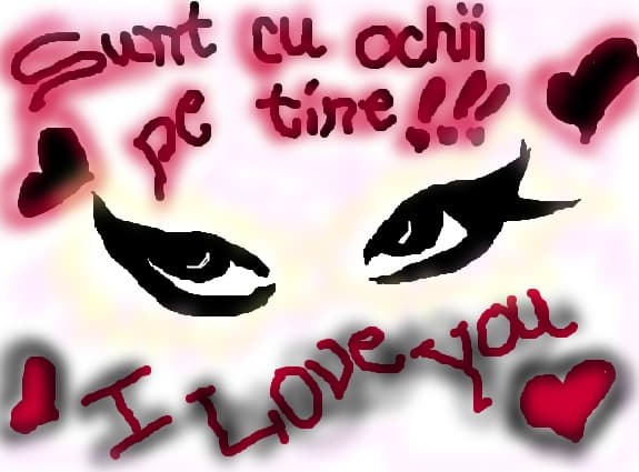 sunt cu ochii pe tine