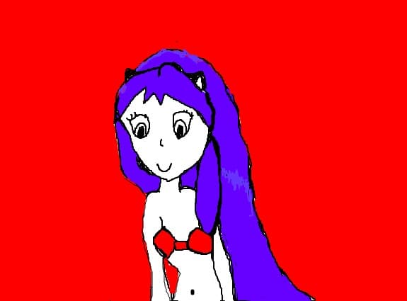 anime girl cat