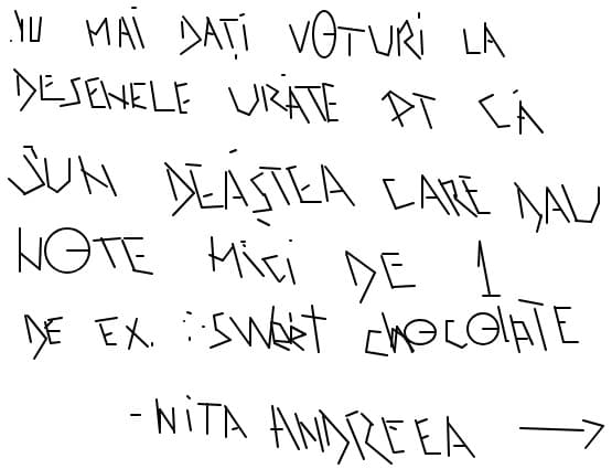 fiti atenti la ce vam zis ca nita andreea   ..si  sweet chocolate sunt hand.......
