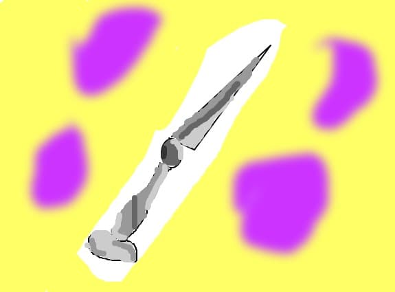 ar fii trbuitr sa fie un kunai dar mnu a iesit