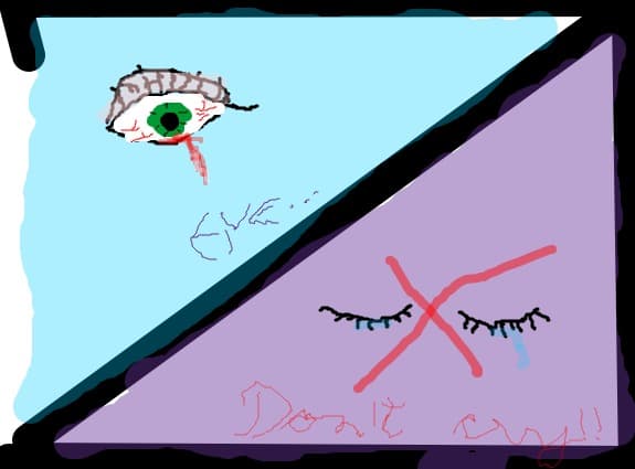 Eye,don\'t cry!