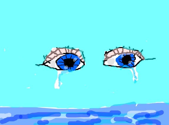 blue eyes